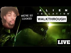 Alien Isolation Walkthrough|Part 6 (LIVE) PS5