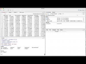 Clustering Example using RStudio (WIne example)