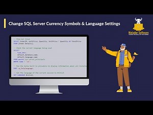 How to Change SQL Server Currency & Language Settings | And Other Helpful Scripts