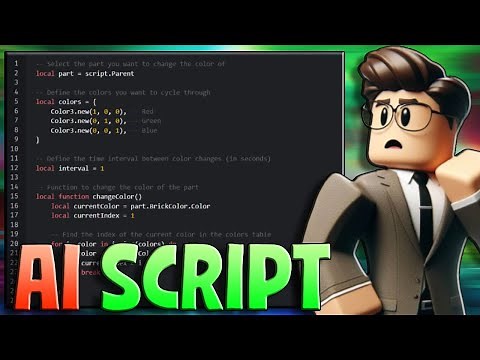 How To Make Roblox AI Scripts - Generative Roblox AI Scripting!