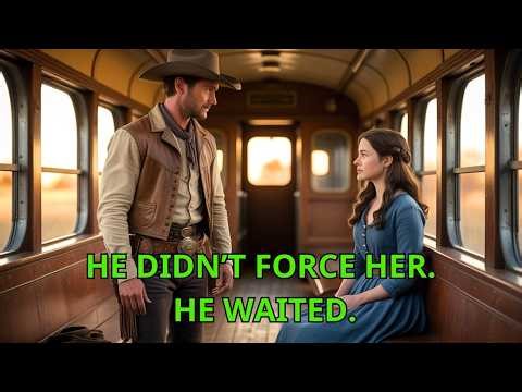 The Mail Order Bride Was Too Scared To Leave The Train, The Cowboy Climbed Aboard And Waited