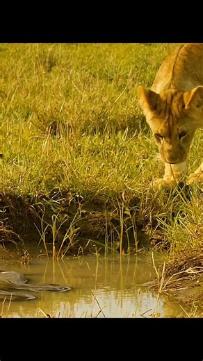 Wild Sigil on Instagram: "Part 37: A mother’s gaze is the strongest shield in the Serengeti. 🦁🛡️ ​Kali’s years of survival in the wilderness have given her a sixth sense for danger. Just as the python was preparing its final coil, Kali spotted the unnatural ripple in the water. With a sharp bark of command, she cleared the "danger zone." In a rare display of feline wisdom, the pride decided the water wasn't worth the risk of a constricted cub. They conceded the pool to the snake—a small price 