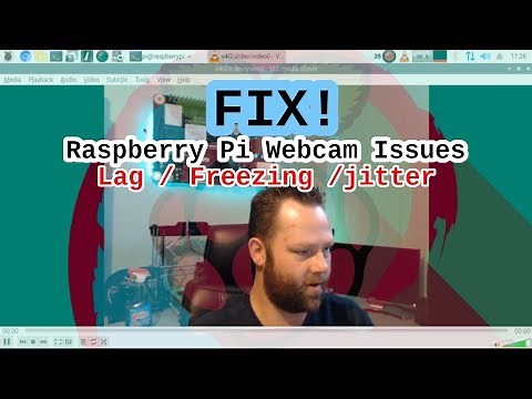 Fix Raspberry Pi Webcam Freezing Lagging Jittering issue