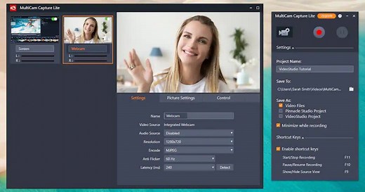 MultiCam Capture Lite - Corel Discovery Center