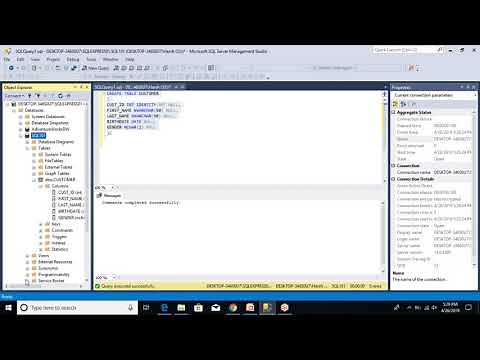 SQL101 - DDL statements - Create, Alter, Drop