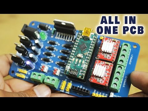 This PCB is all you need | Multipurpose PCB for Arduino projects