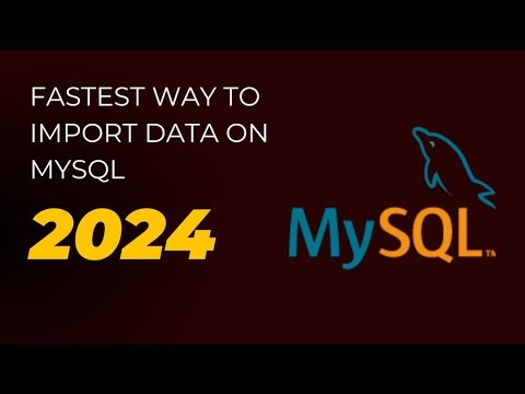 Fastest way to import large dataset - csv file into MySQL. 100% Working.