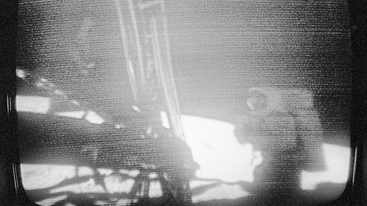 Neil Armstrong Walks on the Moon