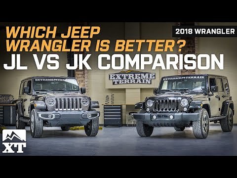 2018 Jeep Wrangler JL vs Jeep Wrangler JK - Official Comparison & Review