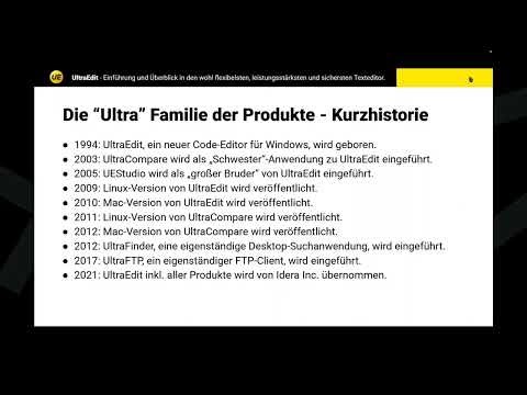 Master UltraEdit – The Professional's Text Editor [DE Webinar Replay]