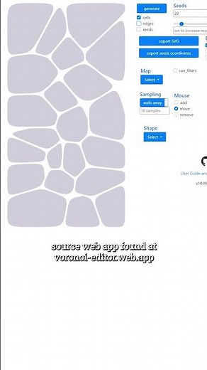 Create #Voronoi SVG Patterns Online #MakerUpdate #DIY #3DPrinting