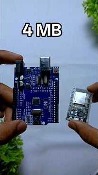 ESP-32 VS ARDUINO UNO || Which is better? #experiment #diy #esp32 #comparison