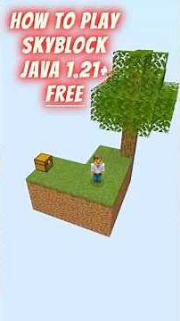 FASTEST GUIDE to PLAY “Vanilla” Skyblock in 2025 | Java 1.21+ Free Minecraft Skyblock Download