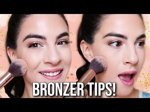 HOW TO APPLY BRONZER | BEGINNER