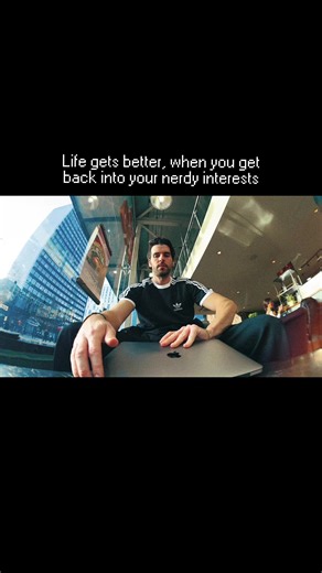 If you’re a nerd, be a nerd 👾 An aim of the app I’m building (@Polymath ) is to reconnect with this part of myself. “The world is what it is. It’s our job to simply present ourselves as boldly and honestly as possible. Anything else is a fool’s errand”.