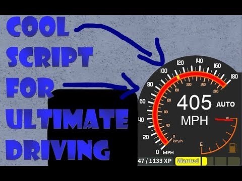 Roblox - Cool Script For Ultimate Driving