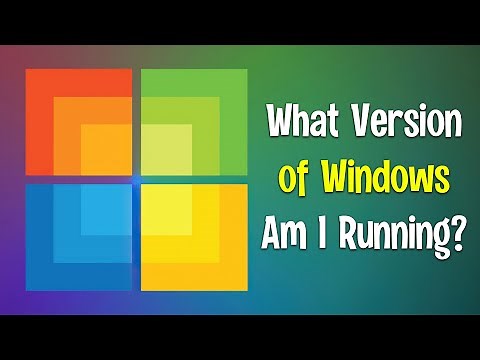 How to find out what Windows Version you're running