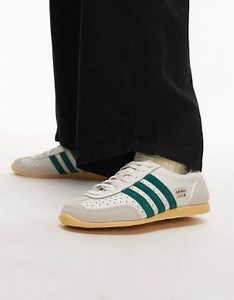 adidas Originals Japan trainers in white and green | ASOS