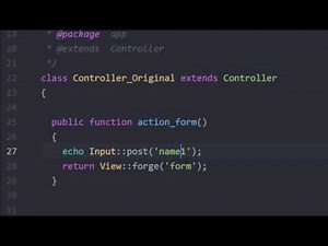 FuelPHP入門 レッスン11 フォーム入力情報の受け取り