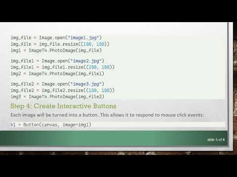 How to Create a Clickable Image in Python with Tkinter