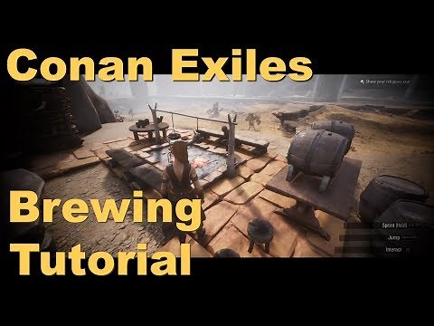Conan Exiles | How to Start Brewing Tutorial