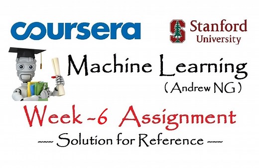 Coursera: Machine Learning (Week 6) [Assignment Solution] - Andrew NG