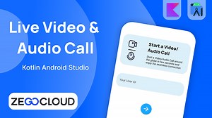 Create Live Video and Audio Calling App| Android Studio | Kotlin