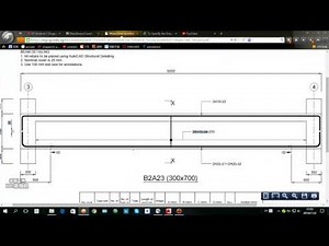 AutoCAD Structural Detailing 2014-BEAM DETAILING TUTORIAL