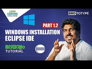 Windows Installation | Eclipse IDE | C Programming Malayalam Tutorial