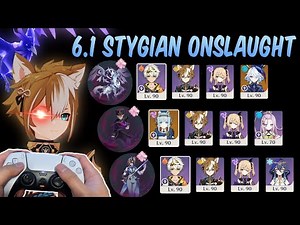 6.1 Stygian Onslaught with Machine Gun Gorou! - Genshin Impact