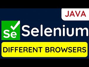 Selenium WebDriver with Java Tutorial 6 - How to run selenium WebDriver script on different browsers