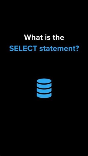 What is the SELECT Statement in SQL? Explained in 20 Seconds