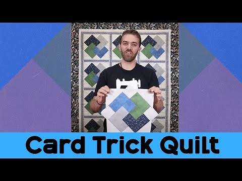 QUICK Card Trick Quilt Tutorial | Sewing Project