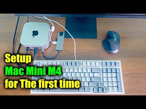 How to setup Mac Mini M4