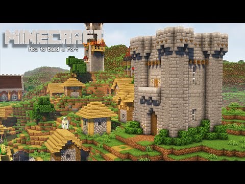 Minecraft : How to build a FORT - Minecraft : FORT TUTORIA