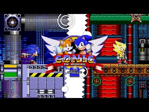 Modgen Sonic in Sonic 2 Absolute ✪ First Look Gameplay (1080p/60fps)
