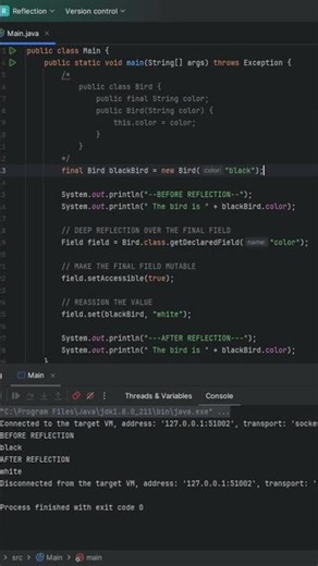 In Java final doesn't always mean final