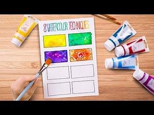 Male wie ein Profi - 8 einfache Aquarelltechniken