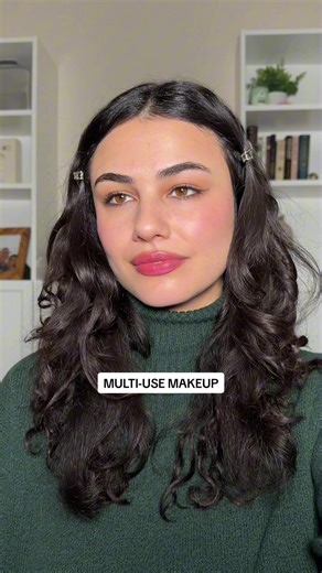 Using makeup in multiple ways — don’t ever feel like you need 10000 products 🫶🏼 • Products: @wetnwildbeauty tinted hydrator (light medium) @Morphe Cosmetics brow pencil (java) @Westman-Atelier contour stick (biscuit) @Rituel de Fille color balm (glasswing) @MERIT Beauty lip liner (bespoke) • #makeuptutorial #makeuptips #makeuphacks #multiusemakeup