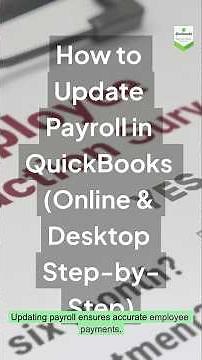 How to Update Payroll in QuickBooks (Online & Desktop Step-by-Step)