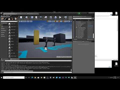 Unreal UE4 Machine Learning using Unreal Python Plugin and OpenCV DNN
