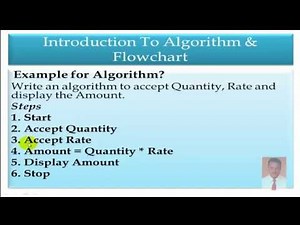 Introduction to Algorithms and flowchart in C++ Programming