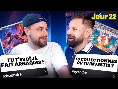 40 ans et il replonge dans Pokémon (on ouvre 300 boosters) - Jour 22