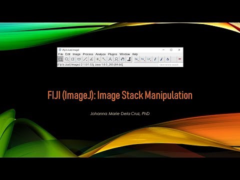 FIJI (ImageJ): Image Stack Manipulation