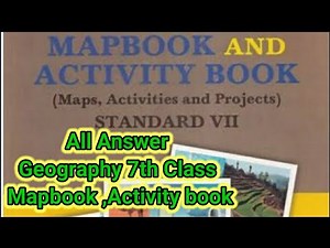 Mapbook and Activity book Geography 7th class