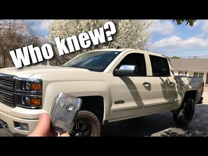 Chevrolet Silverado SECRET Key FOB Features