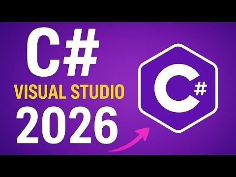 C# in Visual Studio 2026 | Beginner Tutorial