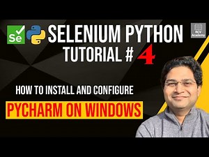 Selenium Python Tutorial #4 - How to Install Pycharm on Windows