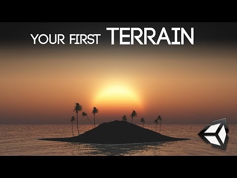 Unity 3D - How to make your First Terrain (Beginner Tutorial)