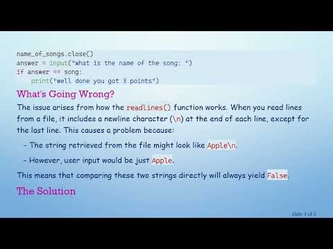 How to Make an Input Equal to a Line from Another File in Python